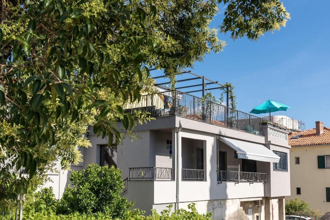 Boutique Triple House With Garden & Roof Terrace Villa สปลิท ภายนอก รูปภาพ