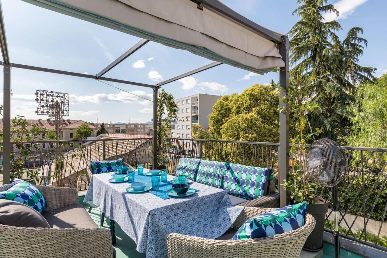 Boutique Triple House With Garden & Roof Terrace Villa สปลิท ภายนอก รูปภาพ