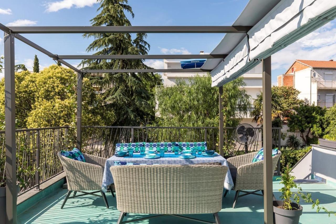 Boutique Triple House With Garden & Roof Terrace Villa สปลิท ภายนอก รูปภาพ